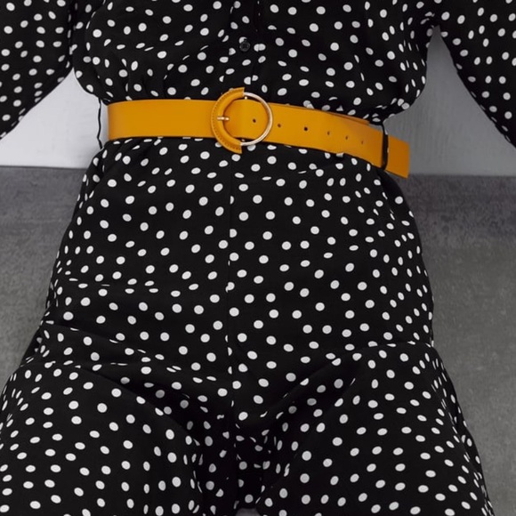 Brand new black and white polka dot jumpsuit - Picture 4 of 5